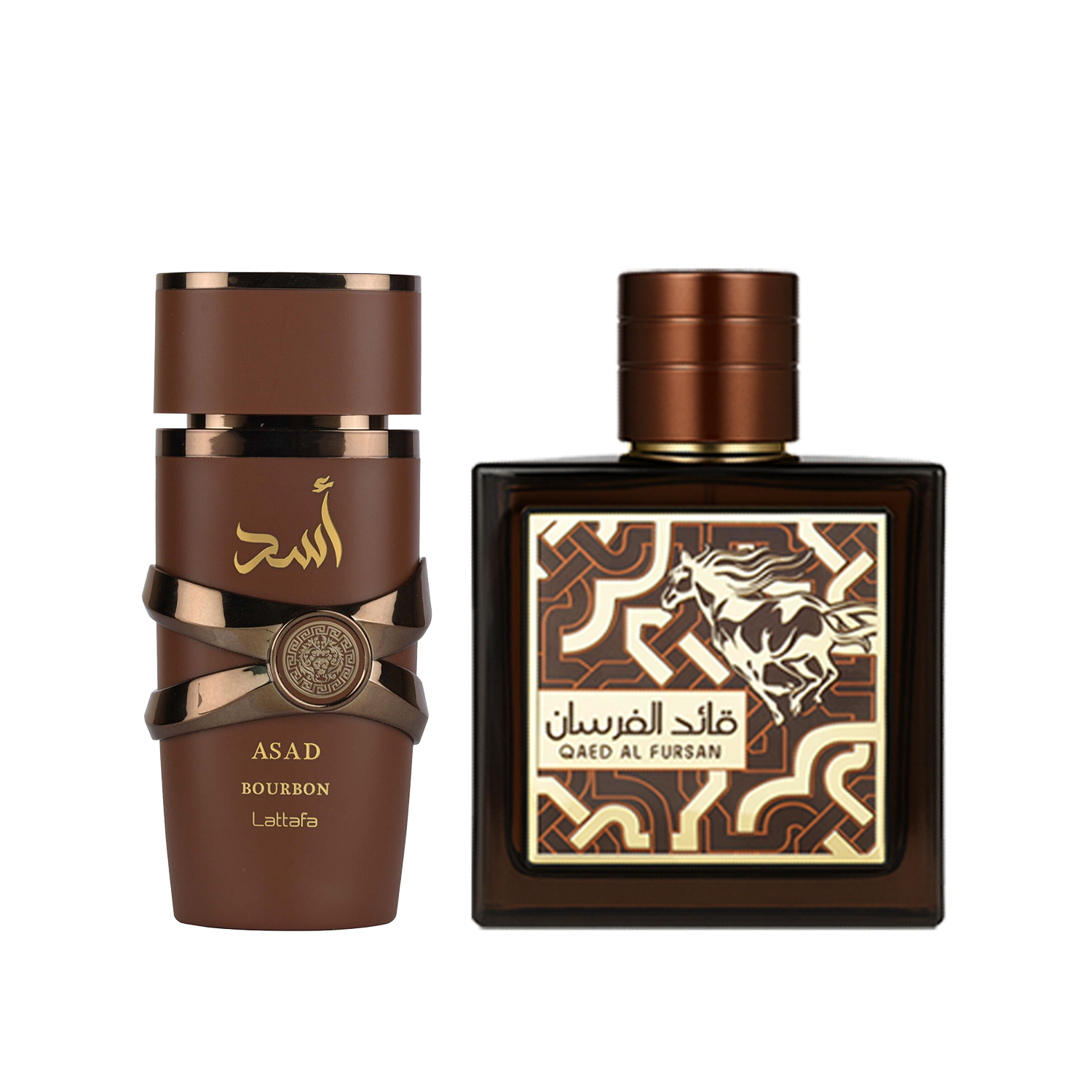 Lattafa Asad Bourbon & Qaed Al Fursan Untamed Fragrance