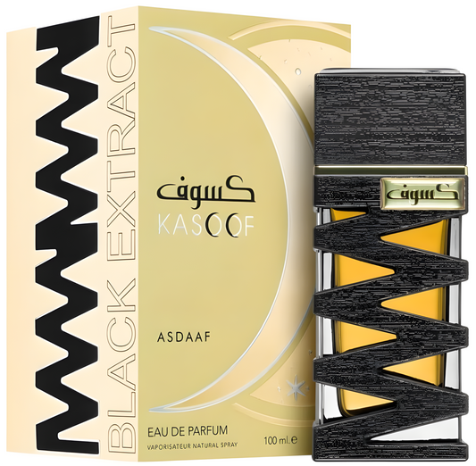 Lattafa Asdaaf Kasoof Black Extract Eau De Parfum Spray (Unisex) By Lattafa Lattafa Asdaaf Kasoof Black Extract Eau De Parfum Spray (Unisex) By Lattafa