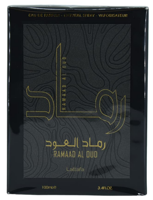 Lattafa Ramaad Al Oud Eau De Parfum Spray (Unisex) By Lattafa - 3.4 oz Lattafa Ramaad Al Oud Eau De Parfum Spray (Unisex) By Lattafa - 3.4 oz